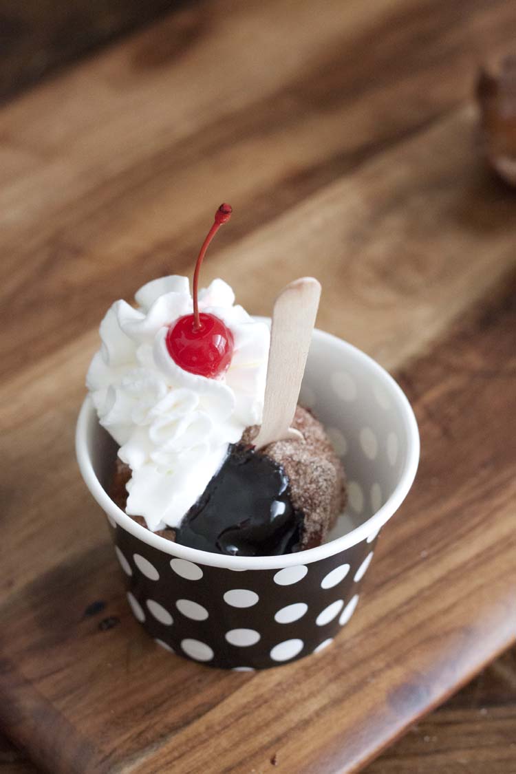 Homemade Cherry Cheesecake Fried Ice Cream