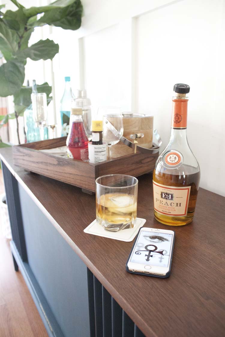 Vintage Stereo Cabinet Wet Bar