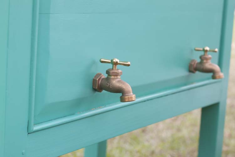 Wooden Planter Beverage Cooler