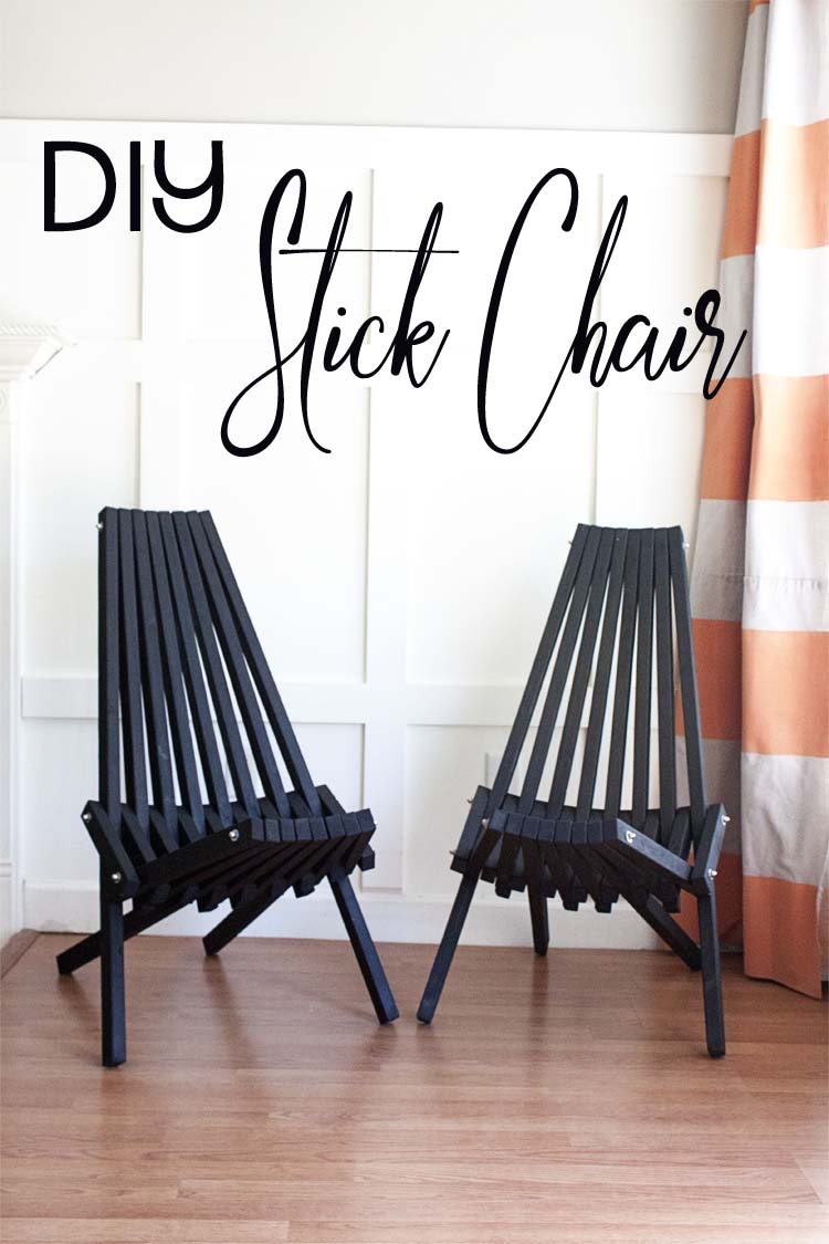 DIY Stick Chair