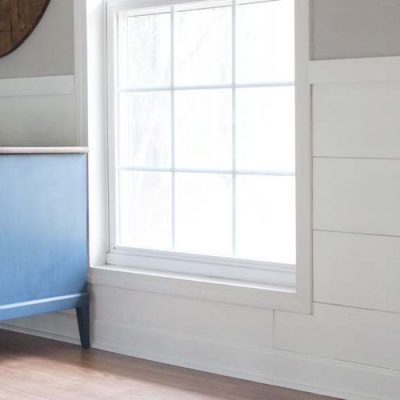 How to DIY Faux Shiplap Without Spending a Fortune