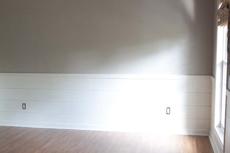 DIY Faux Shiplap