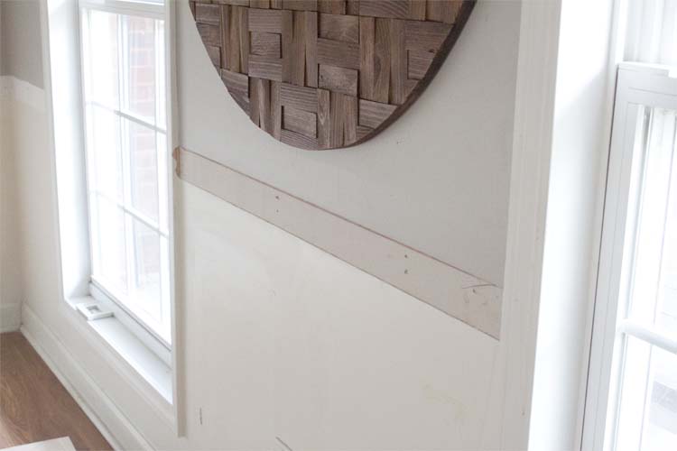 DIY Faux Shiplap