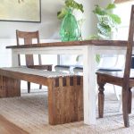DIY Modern Farmhouse Bench | West Elm Inspired
