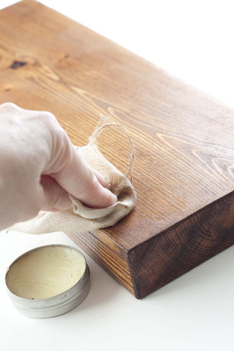 DIY Rustic Leather Handle Tray | Williams Sonoma Inspired