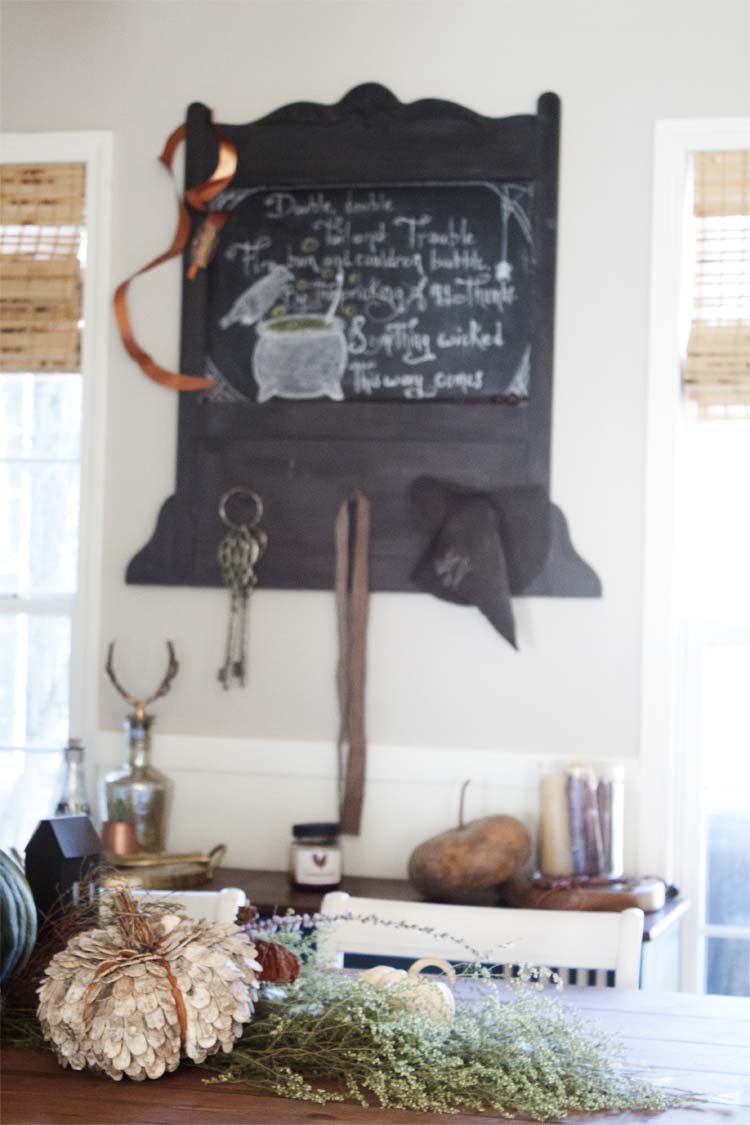 Modern Farmhouse Halloween Home Tour