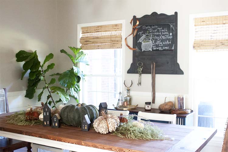 Modern Farmhouse Halloween Home Tour