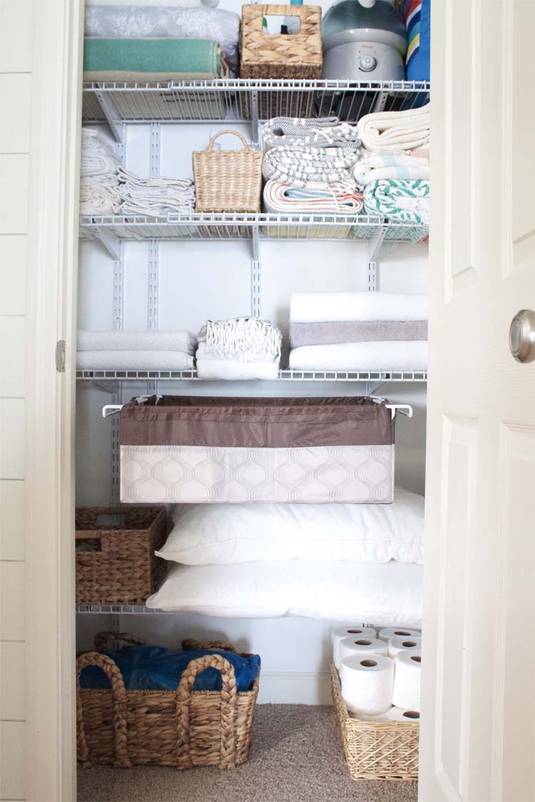 DIY Linen Closet Makeover — DIY IN PROGRESS