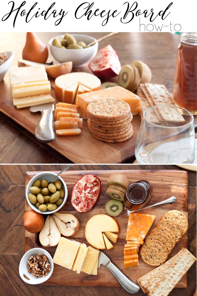 Holiday Cheese Board How-to