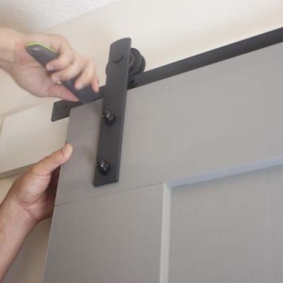 DIY Barn Door + 5 Lessons I Learned Installing One | ORC Week #4