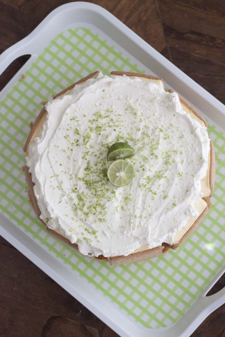 Key Lime Pie DIY Ice Cream Cake