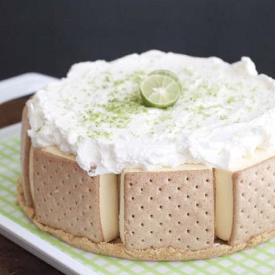 Key Lime Pie DIY Ice Cream Cake