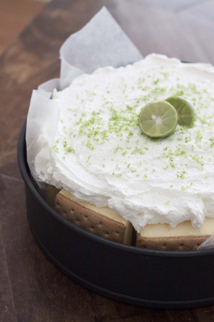 Key Lime Pie DIY Ice Cream Cake