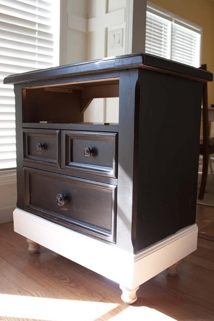How to Turn an Old Nightstand Into a Bathroom Vanity Part 2