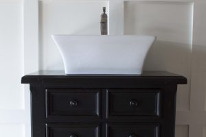 Nightstand Bathroom Vanity Vessel Sink