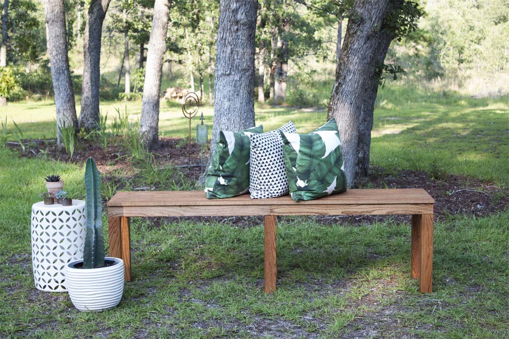 How-to Build a DIY Outdoor Bench