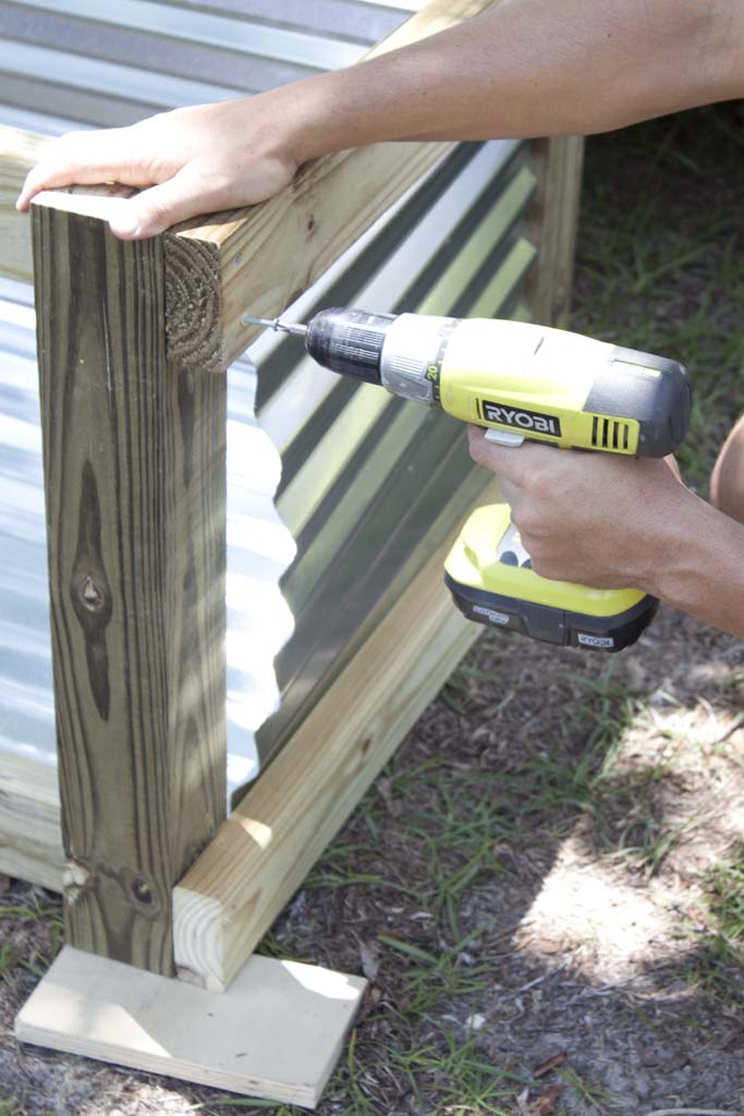 Modern DIY Garden Box