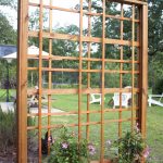 Modern DIY Garden Trellis