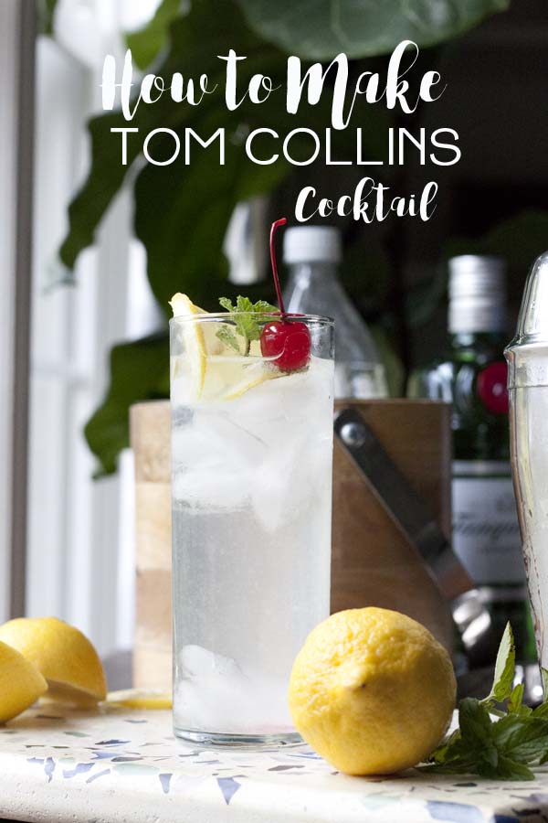 How to Make a Tom Collins Cocktail