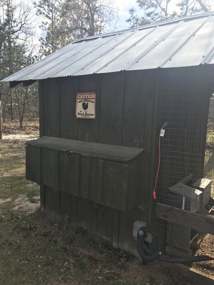 Fancy Farmhouse Chicken Coop