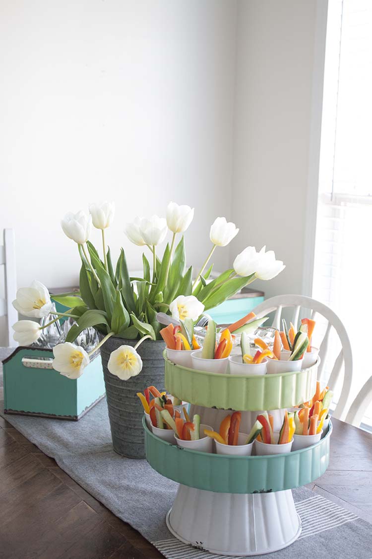 4 Ways to Style With Trays for Spring | Farmhouse-Style