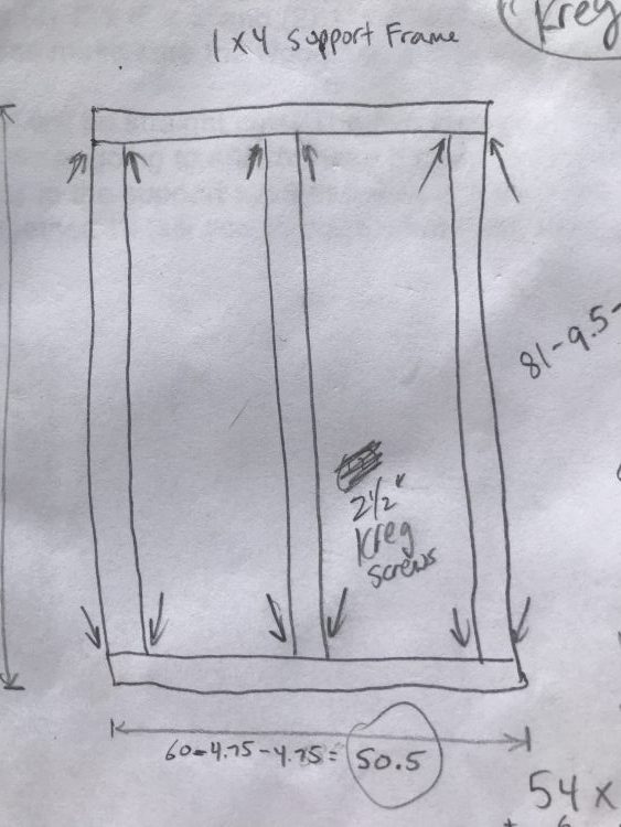 Pocket Hole Placement Illustration