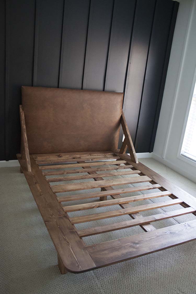 Mid Century Modern DIY Platform Bed