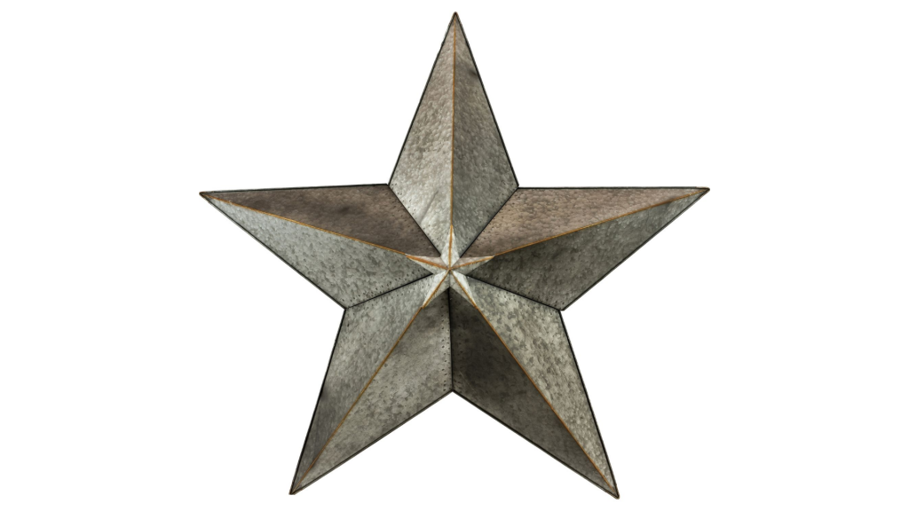 Galvanized Barn Star