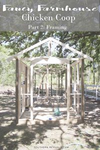 DIY Chicken Coop Framing