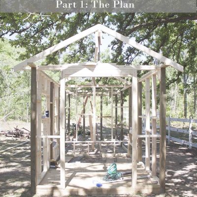 DIY Fancy Farmhouse Chicken Coop – The Plan