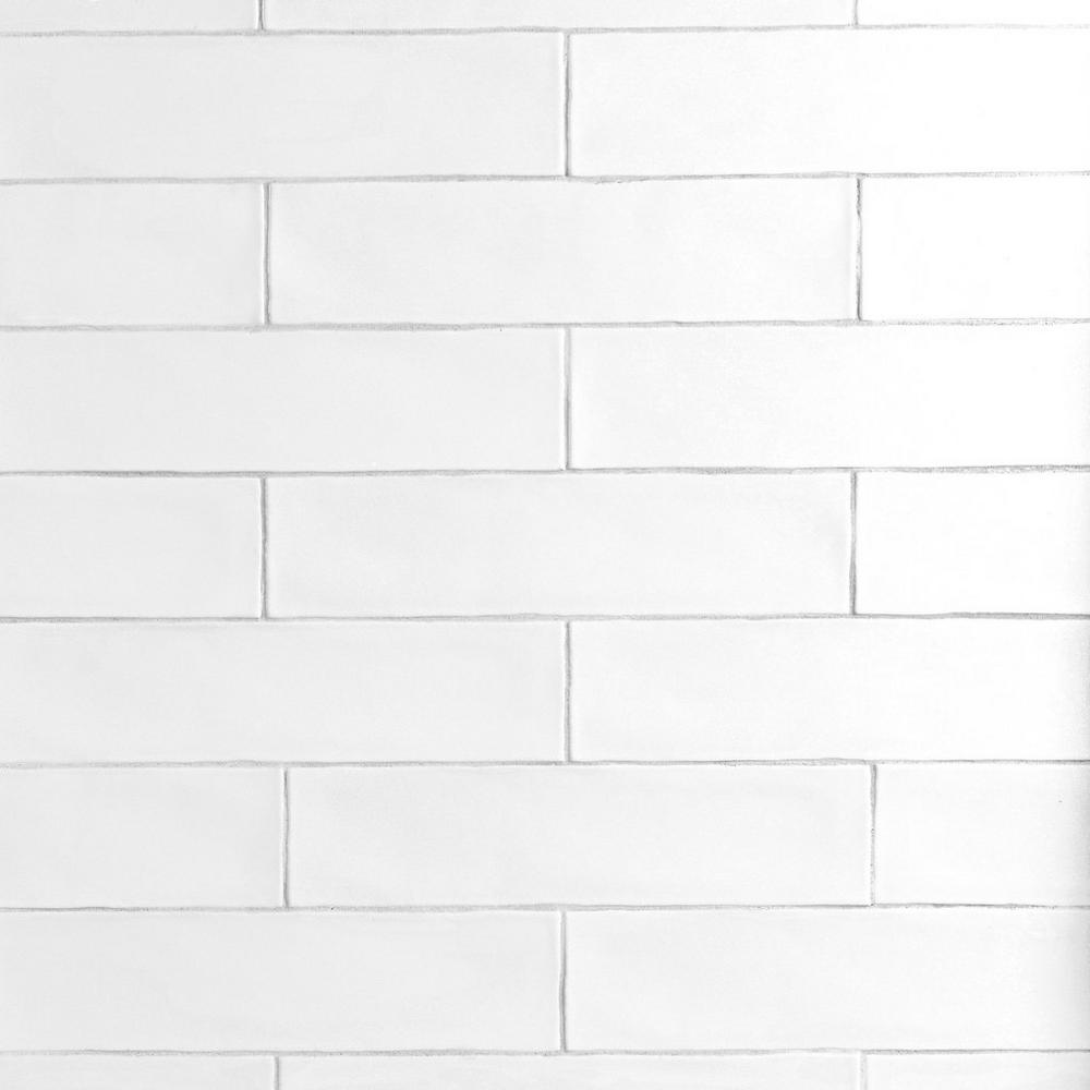 white subway tile