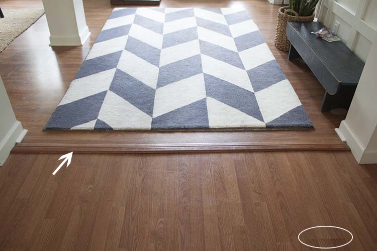 flooring black white rug