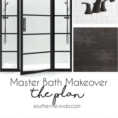 Master Bath Makeover | The Plan