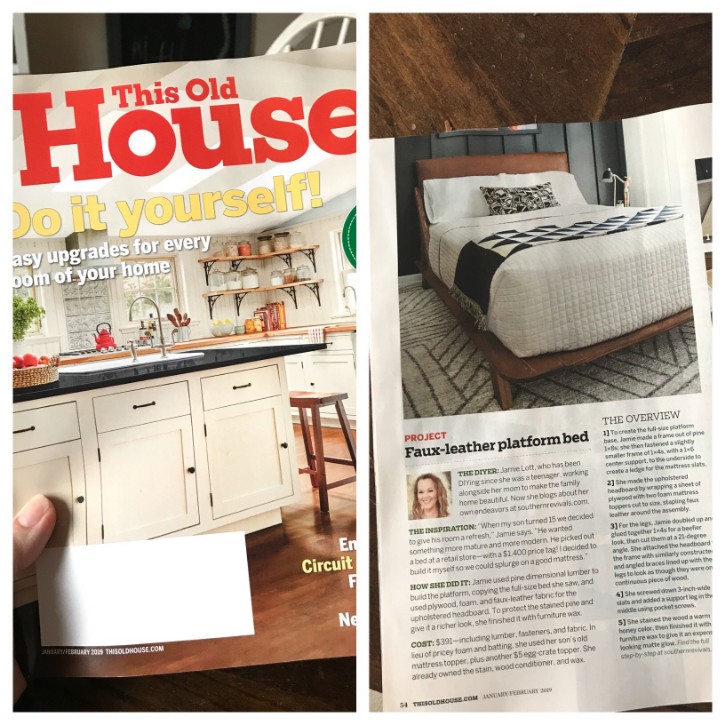 This Old House magazine feature