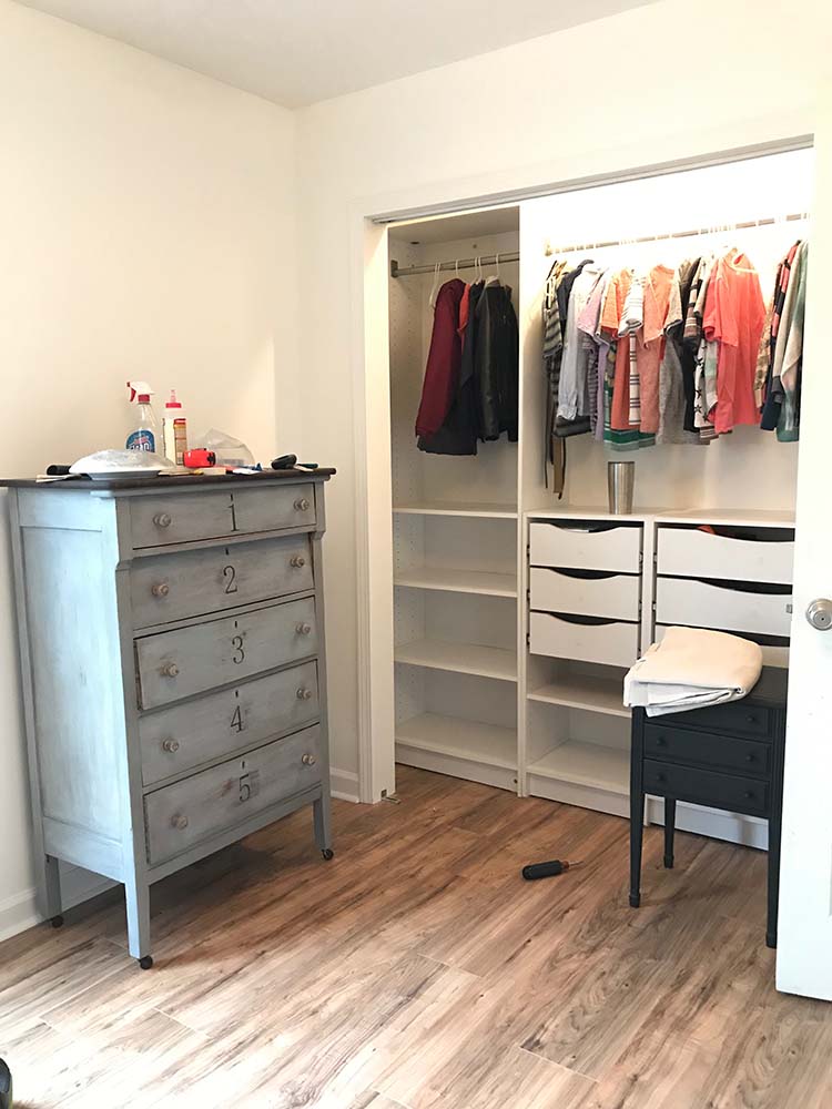 Closet Remodel After