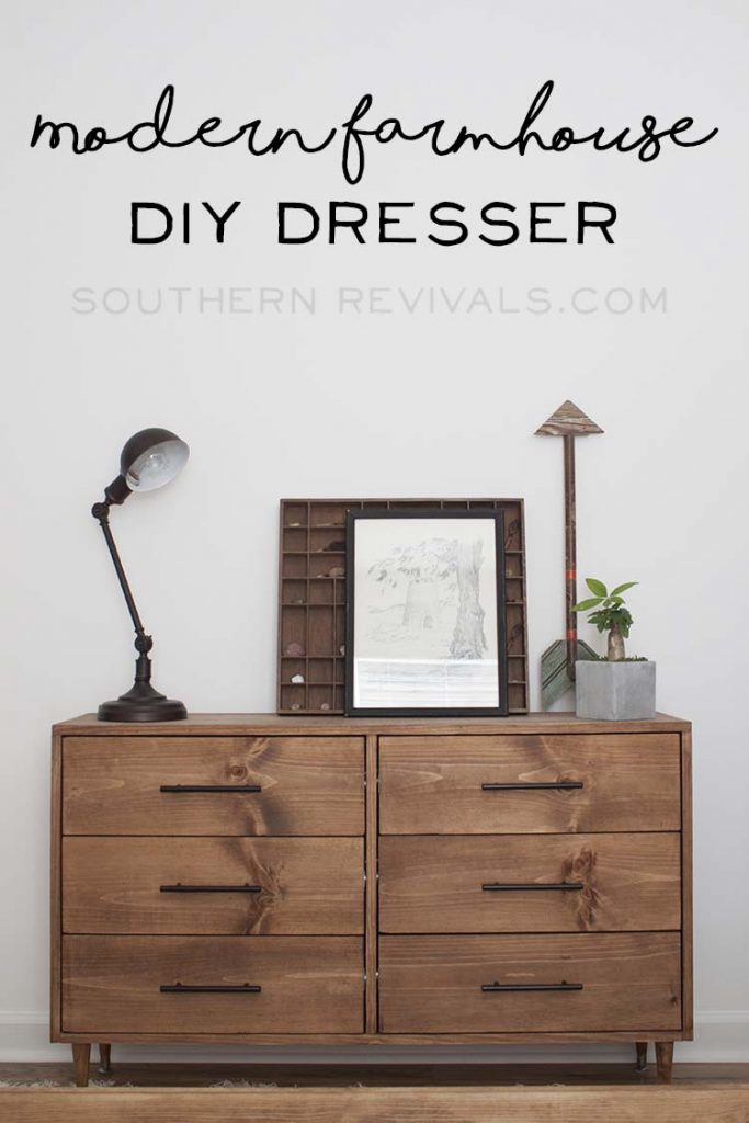DIY Modern Farmhouse Dresser ORC Week 5 Southern Revivals
