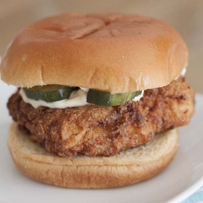 crispy chicken sandwich