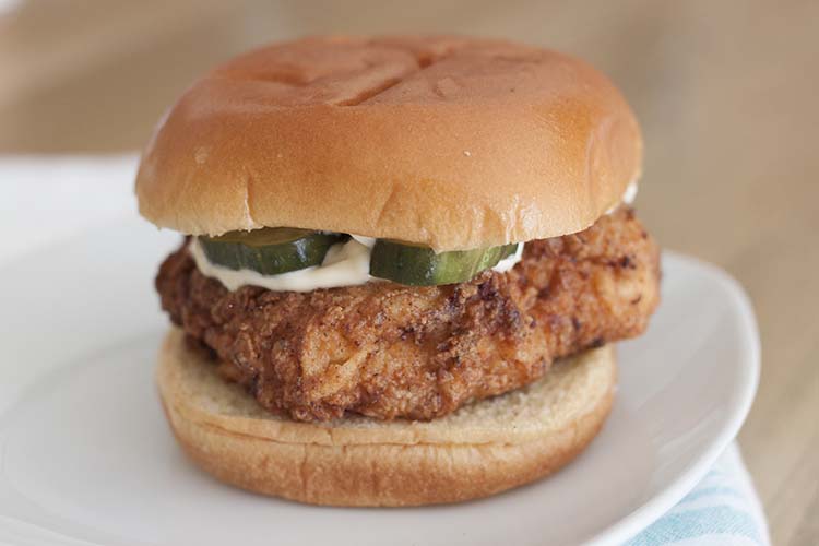 crispy chicken sandwich