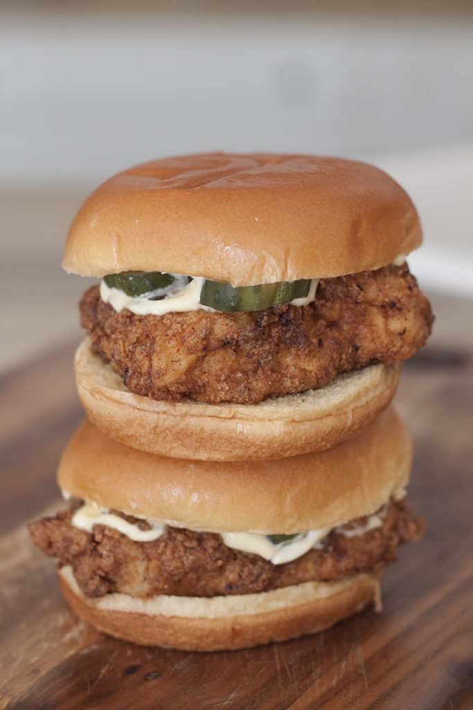 crispy chicken sandwich