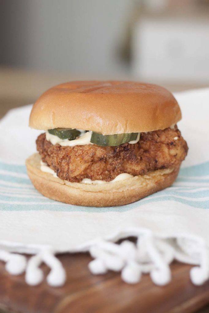 crispy chicken sandwich